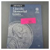 Memorial Penny Book 1959 And Up