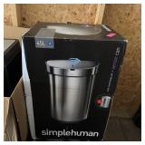 Simple Human Stainless Steel Trash Can