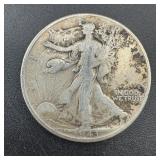 1943 Walking Liberty Silver Half Dollar