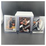 Three Victor Wembanyama Rookie Basketball Cards