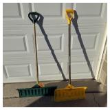 Snow Shovels (2); One 24-inch shovel and one 20-in