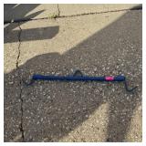 Metal Deer Hanging Bar; 3-foot metal deer hanging