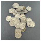 Lot Of 35 Readable-date Buffalo Nickels