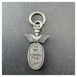 Waxing Poetic Be Thankful - Take Heart Charm Charm