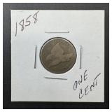 1858 Flying Eagle Cent
