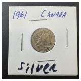1961 Canada Silver Dime