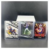 Three J.j. Mccarthy Rookie Football Cards ; Buyer