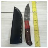 New Damascus Hunting Knife