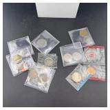 Lot Of Misc. Foreign & Us Coins