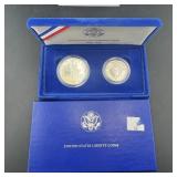 1986 U.s. Liberty Coins Ellis Island Commemorative