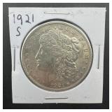 1921-s Morgan Silver Dollar