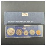 1966 U.s. Special Mint Set; Includes 1966 40% Silv