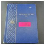 Lincoln Cent Book 1941 And Up, Almost Complete, Ve