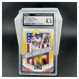 2021 Leaf Draft #41 Jaï¿½Marr Chase All-American gra