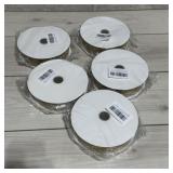 Antique gold double faced velvet ribbon - 1 1/2"