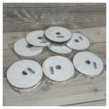 Various double faced velvet ribbon (light khaki, d