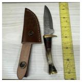 Damascus 6-Inch Hunting Knife