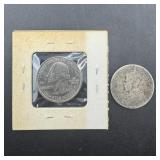 2020-w ï¿½weir Farmï¿½ Quarter And One Foreign Coin