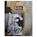 Lot Of Canning Supplies Including Jars, Lids, Sure