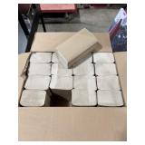 Case Of Brown Single-fold Towels, 4,000 Towels Tot