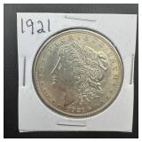 1921 Morgan Silver Dollar