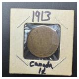 1913 Canada Large Penny