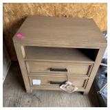 Nightstand With Two Drawers, Approx. 24" X 20" X