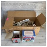 Vintage Christmas Ornaments & Music Boxes