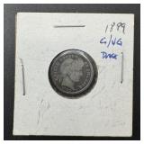 1899 Barber Dime