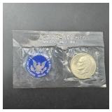 1972-s Silver Ike Dollar