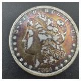 1884-s Morgan Silver Dollar
