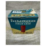 Nimrod 12-Gauge Shotgun Shells, Box of 25, 6-shot