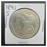 1881-s Morgan Silver Dollar