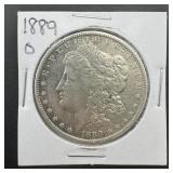 1890-o Morgan Silver Dollar