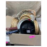 Lot Of Assorted Kitchen Items Including Serving Bo