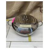 Small Stainless Steel Deep Fryer.