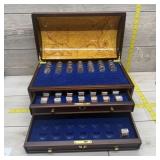 Danbury Mint Statehood Quarter Case w/ $94 Face