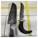 Ram Horn Bowie Knife