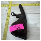 Antique Leather Powder Horn