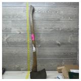 Axe With Writing, Some Markings Visible