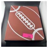 Binder with over 500 Mixed Sports Cards