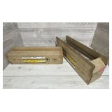 Two Boxes Of Fluorescent Light Bulbs