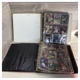 2 binders of baseball cards