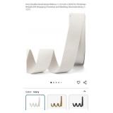 Ivory Double Faced Velvet Ribbon - 1 1/2" X 20 Yd