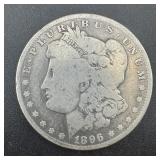 1896-o Morgan Silver Dollar