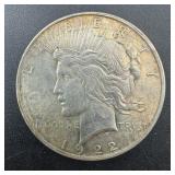 1922 Peace Silver Dollar
