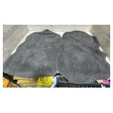 (2) Cotton Scallop Bath Towels, 24"x36"