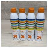 4 qty Sport sunscreen spray SPF 50