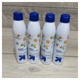 4 qty Kids sunscreen spray SPF 50