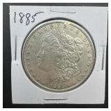 1885 Morgan Silver Dollar